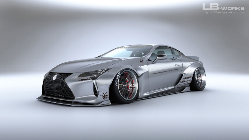 Illustration for article titled I Am Very Pleased To Announce Tuners Are Doing Stuff To The Lexus LC 500